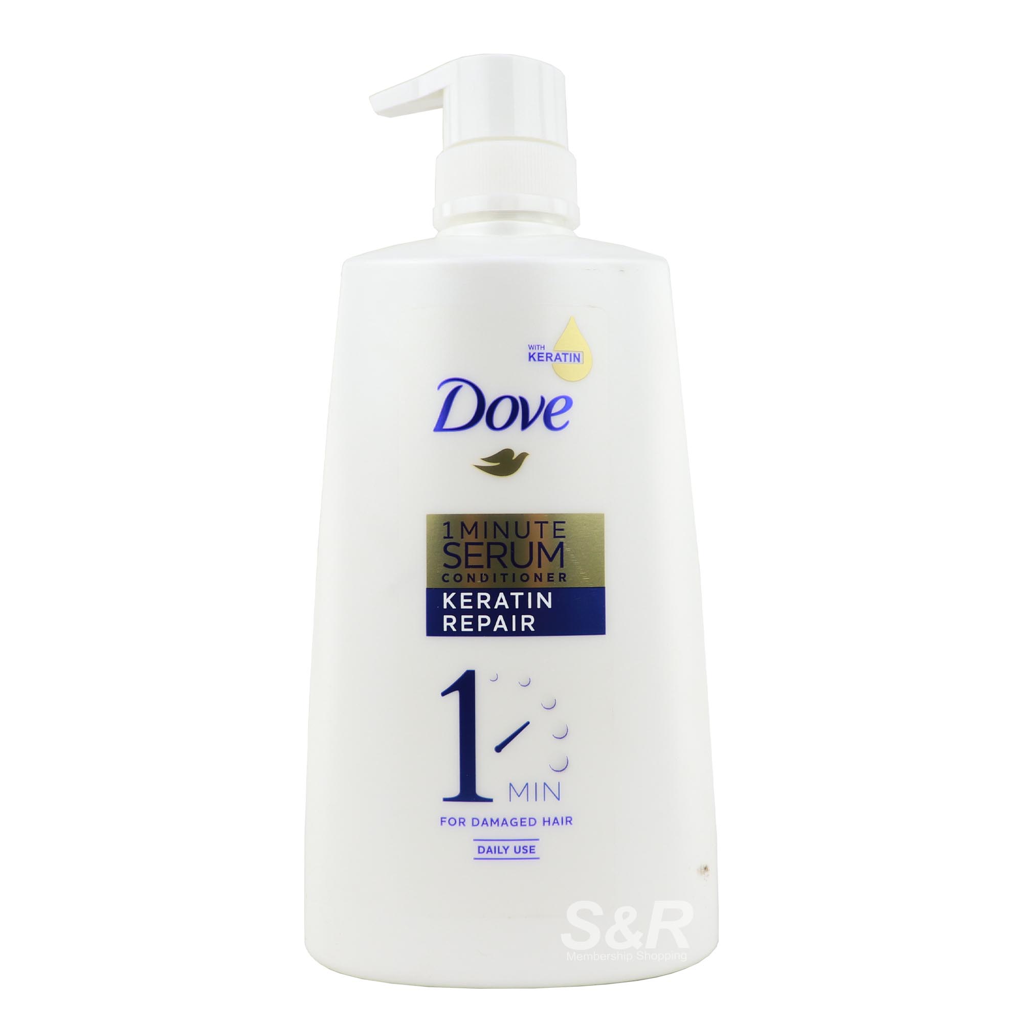 Dove 1 Minute Serum Keratin Repair Conditioner 650mL Dove 1 Minute Serum Keratin Repair Conditioner 650mL
